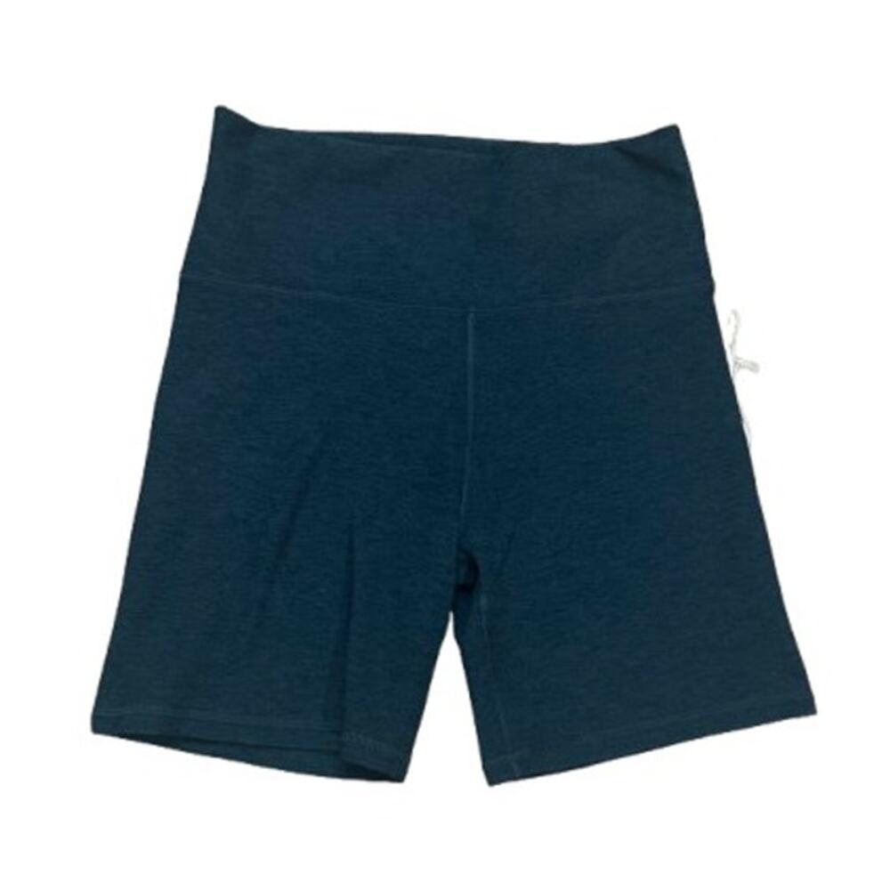 NWT Women's Size S Vuori Clean Elevation Shorty 6" in Moss Heather Green Hi-Rise - Picture 3 of 8